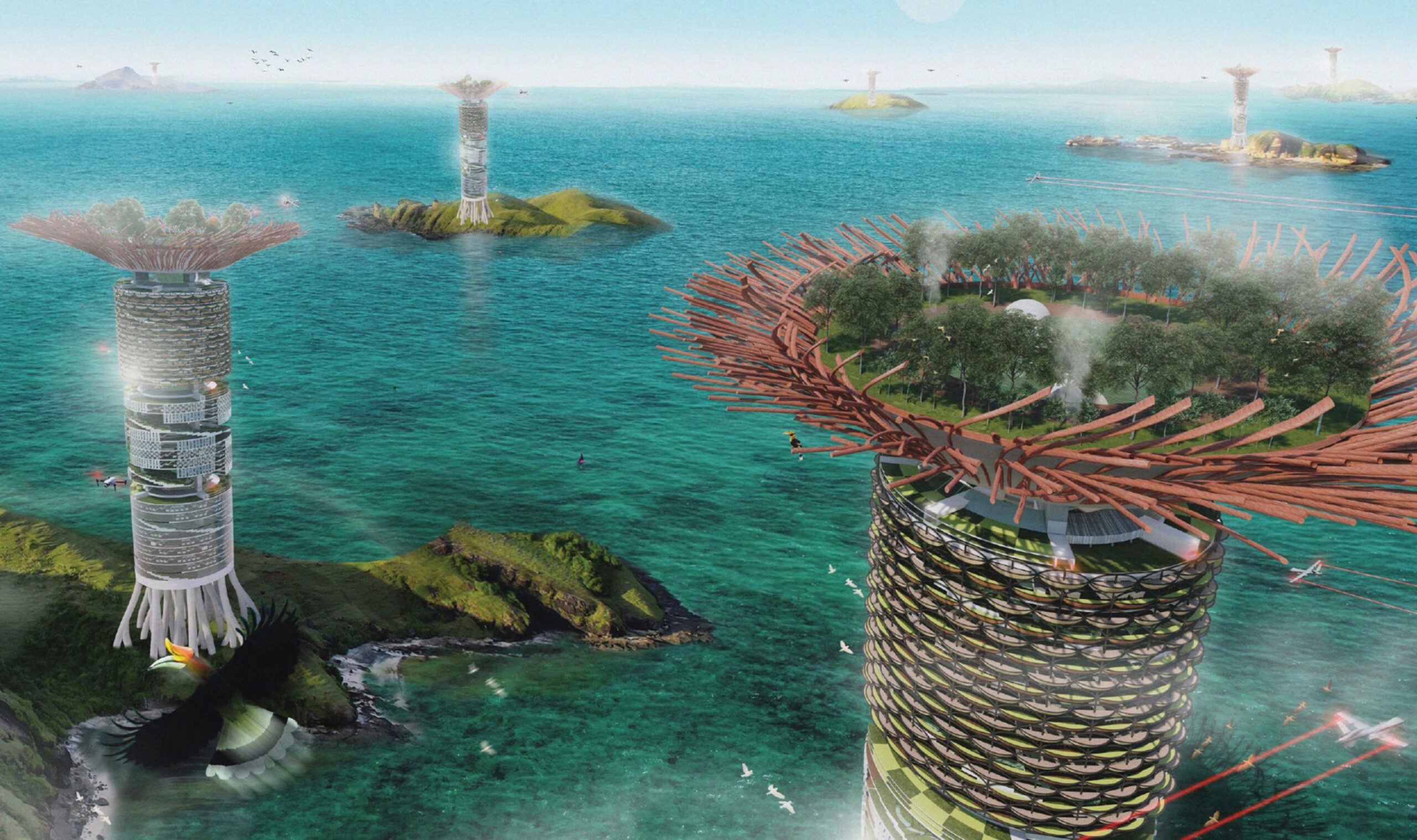 EARTH PUNCTURE: THE HABITAT TOWER