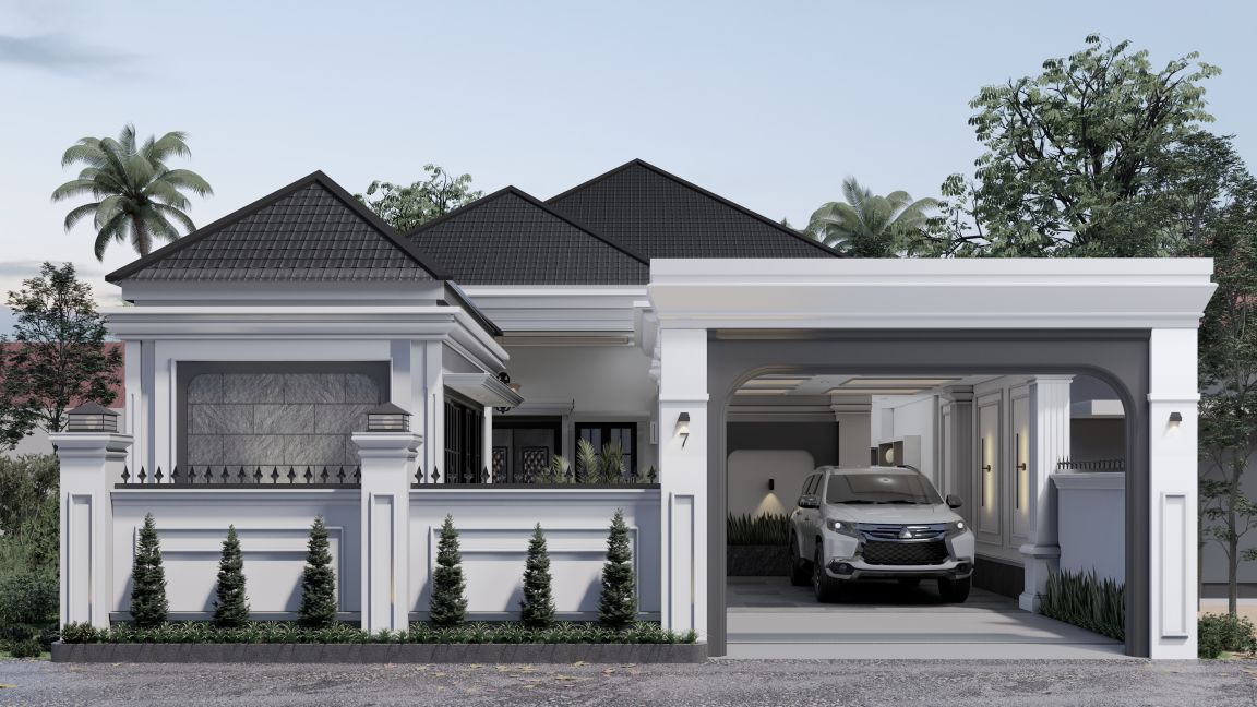 RENOVASI EKSTERIOR DAN INTERIOR RUMAH Mr. MS