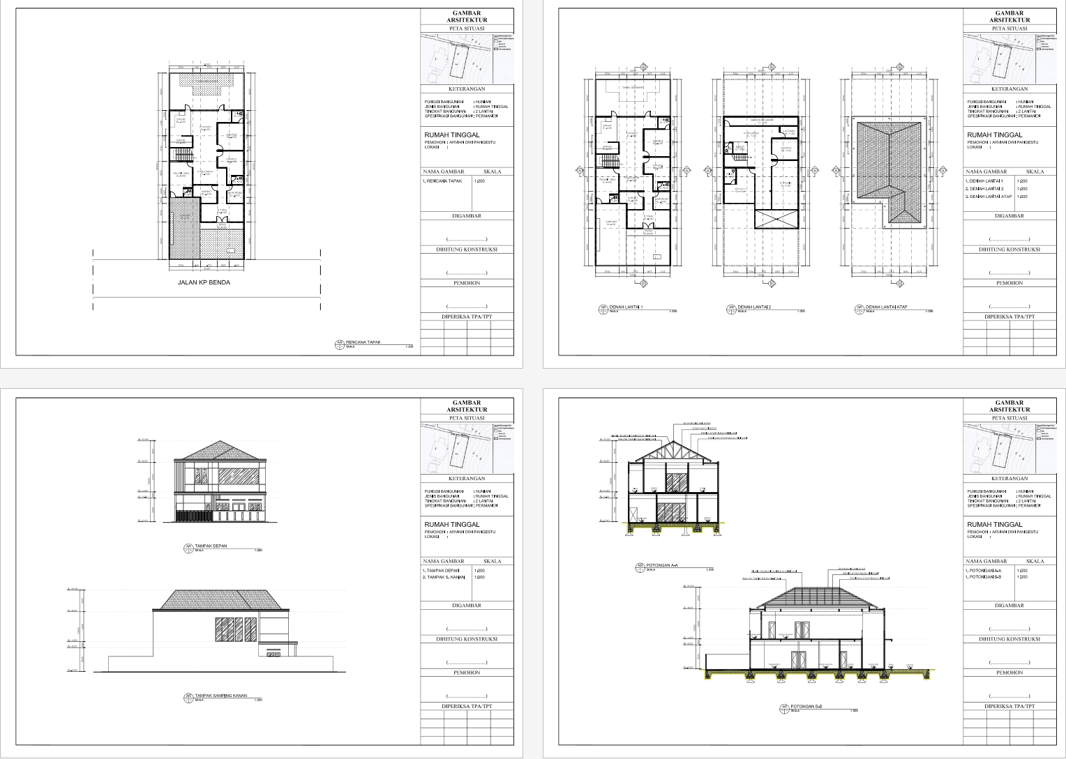 IMB/PBG RUMAH Mr. ADP