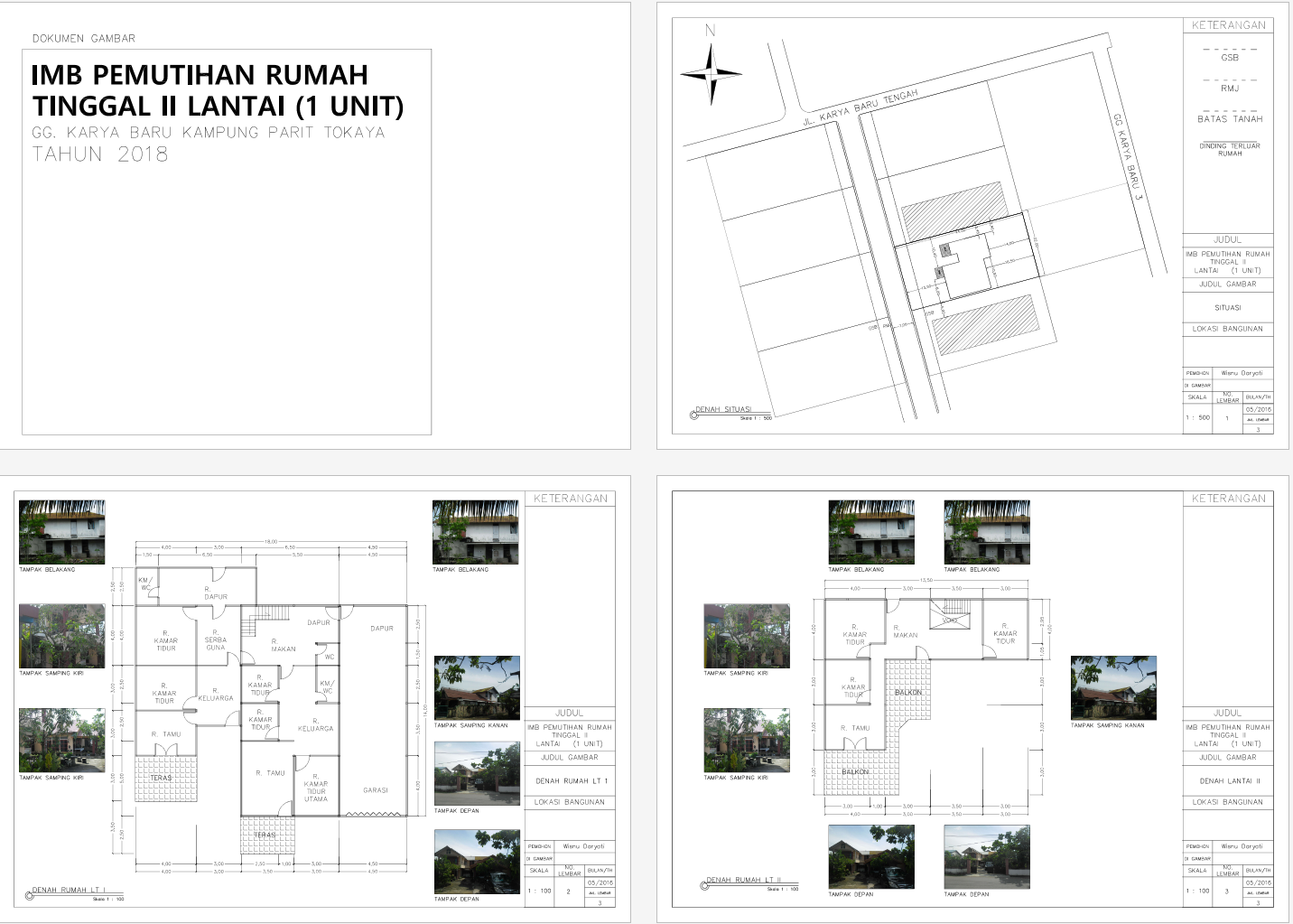 IMB/PBG RUMAH Mrs. WD