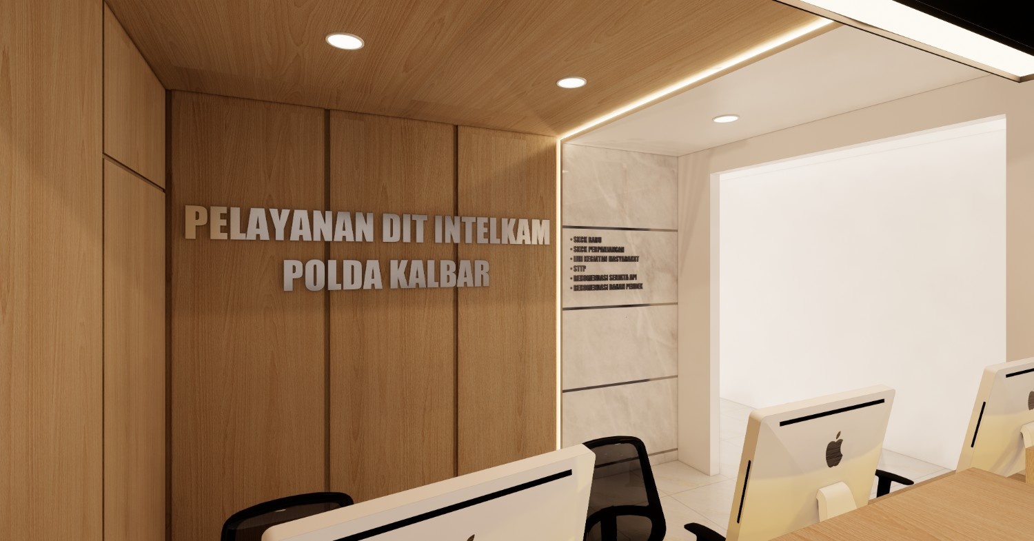 INTERIOR DIT INTELKAM POLDA KALIMANTAN BARAT
