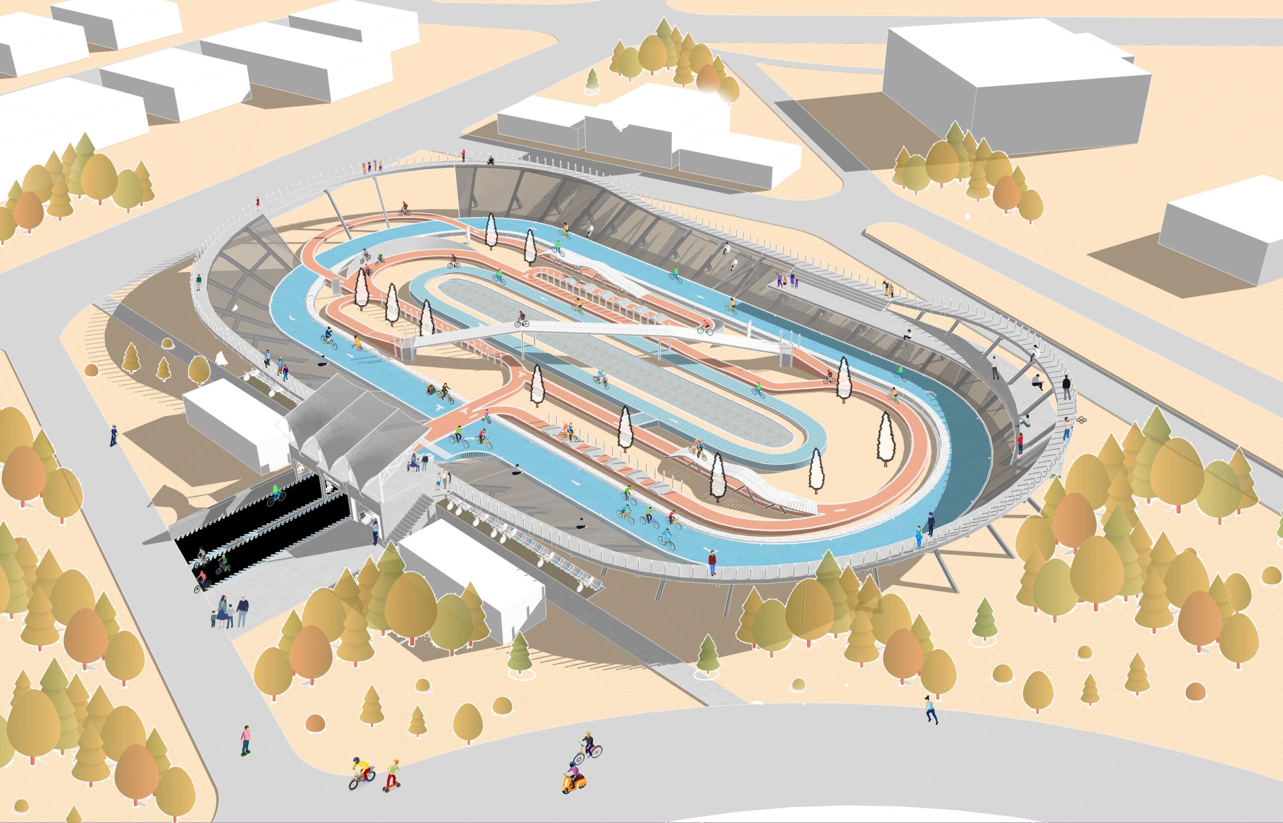 TITIK MULA: TAMAN SEPEDA VELODROME PONTIANAK